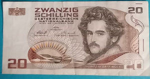 Österreich 20 Schilling 1988 gebraucht