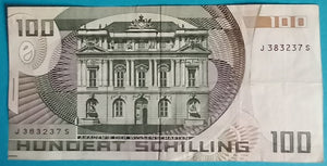 Österreich 100 Schilling 1984 gebraucht