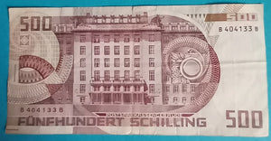 Österreich 500 Schilling 1985 gebraucht