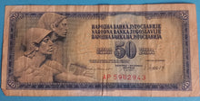 Laden Sie das Bild in den Galerie-Viewer, Jugoslawien 50 Dinara 1968-1981 zufällig
