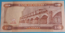 Laden Sie das Bild in den Galerie-Viewer, Eritrea 10 Nafka 2012 Unc
