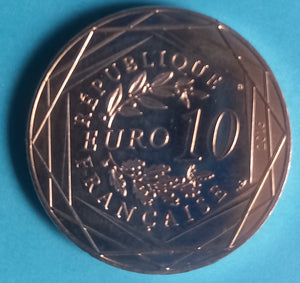 Frankreich 10€ Silbergedenkmünze Die schöne Reise des kleinen Prinzen - Der kleine Prinz am Meer 2016