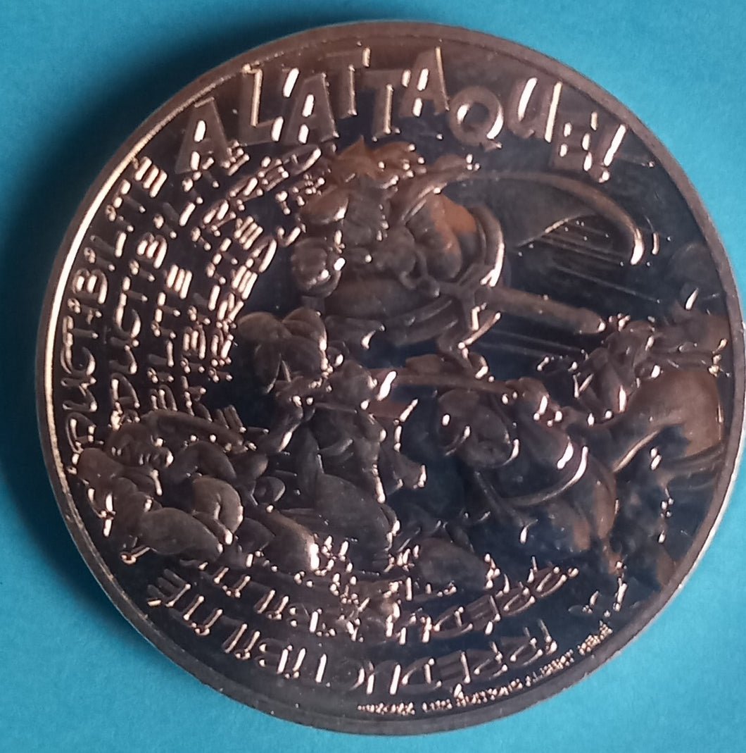 Frankreich 10€ Silbergedenkmünze Asterix&Oberlix  IRREDUCTIBILITE  2022