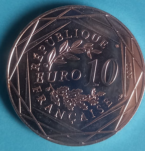 Frankreich 10€ Silbergedenkmünze Asterix&Oberlix  Respektlosigkeit  2022