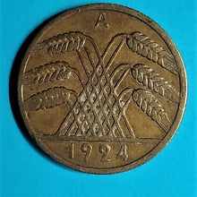 Laden Sie das Bild in den Galerie-Viewer, Weimarer Republik 10 Reichspfennig zufällige Jahrgänge
