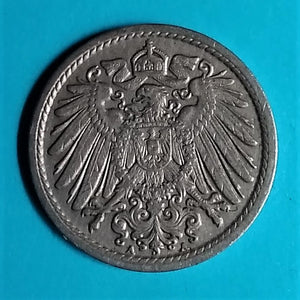 Kaiserreich 5 Reichspfennig großer Adler zufällige Jahrgänge und Prägestätten
