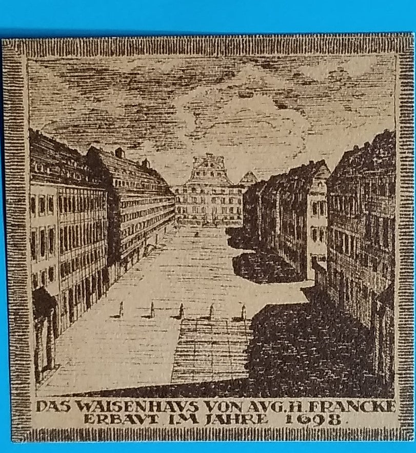 Halle 10 Pfennig Das Waisenhaus von Francke gebraucht
