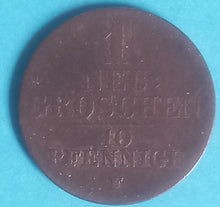 Laden Sie das Bild in den Galerie-Viewer, Sachsen 1 Neugroschen 1846 F Silber
