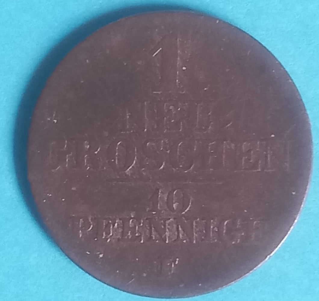 Sachsen 1 Neugroschen 1846 F Silber