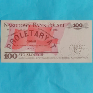 Polen 100 Zlotych 1986 gebraucht