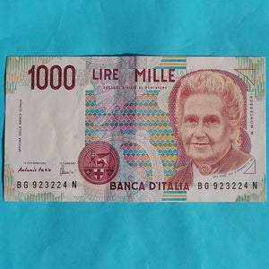Italien 1.000 Lire 1990