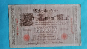 Reichsbanknote 1000 Mark 1910