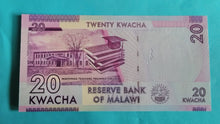 Laden Sie das Bild in den Galerie-Viewer, Malawi 20 Kwacha 2016 Unc
