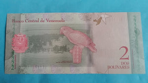 Venezuela 2 Bolivares 2018 Unc