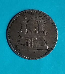 Hamburg 1 Schilling 1855 Silber