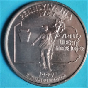 Quarter Dollar Münzen zufällige Jahrgänge